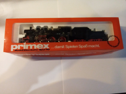 Primex-Märklin HO Lok mit Karton -Dampf - Lokomotive   Nr.38 1807 im karton | Zustand: Gebraucht