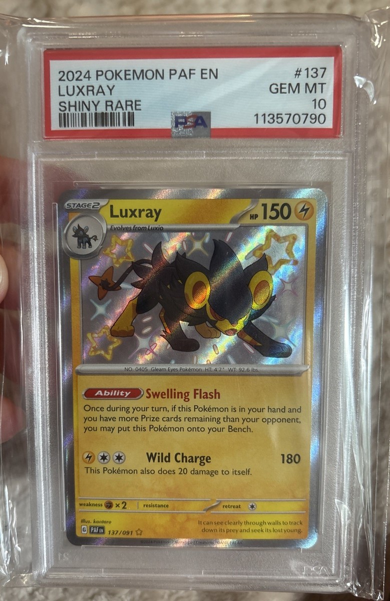 Luxray 137/091 Sv: Paldean Fates Holo for sale online | eBay