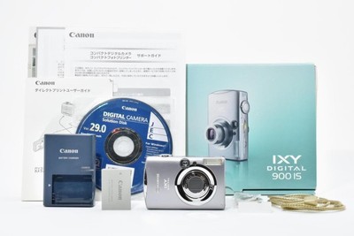 Canon IXY DIGITAL 900 IS Fotocamera Compatta Argento 7.1MP Con Zoom Ottico 3.7x - Testata (Giapponese)