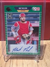2021 Leaf Pro Set #PS-MN1 Mat Nelson Green Auto