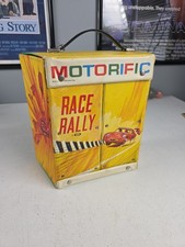 1960s Ideal Motorific Slot Car Collector's Carry Case RARE RACE RALLY