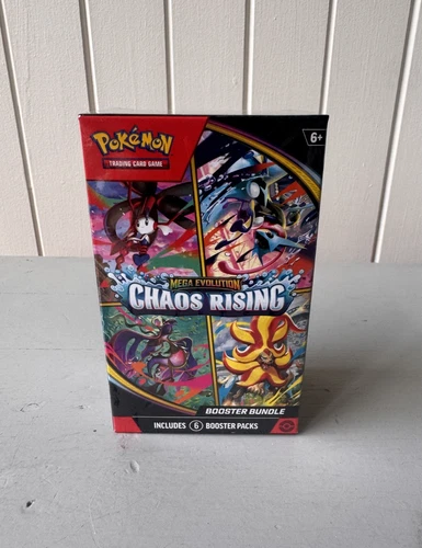 ✅ Pokemon TCG Mega Evolution Chaos Rising Booster Bundle ✅ SEALED IN HAND