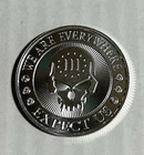 1 Ounce silver round We Are Everywhere .999 Fine Silver Intaglio Mint 1 Troy Oz.