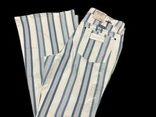 Wrangler Retro Striped Bailey High Rise Flare Jeans 11 31/32 NWT