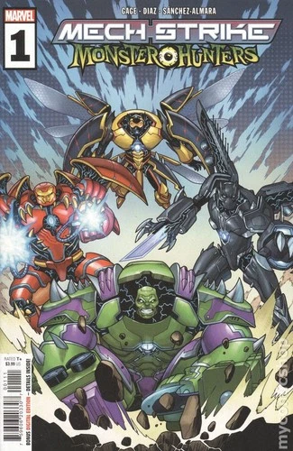 Mech Strike Monster Hunters 1A NM 2022 Stock Image