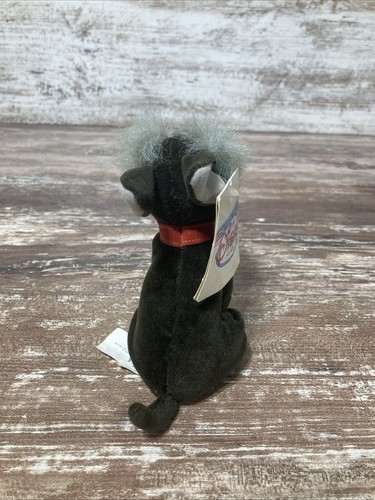 Vintage Disney Store Jock Dog Lady And The Tramp Plush Mini Bean Bag Toy NWT - Picture 4 of 11