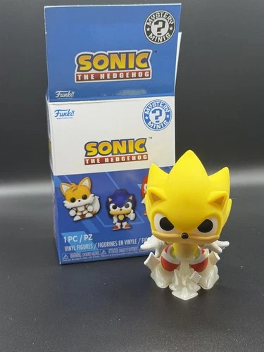 Funko Mystery Minis Sonic The Hedgehog SUPER SONIC Glow-in-the-Dark Vinyl Figure