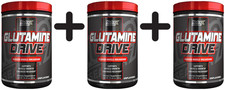3 x Nutrex Glutamine Drive, Unflavored - 300g (61,06 EUR/kg)