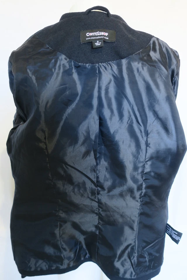 Chaleco Umo Lorenzo Rojo Paño Satinado Botones Talla XL Foto 4 de 4