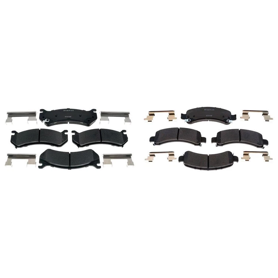 Керамические передние и задние тормозные колодки R-Line для Chevrolet Express 1500 2008 2007-2003 годов выпуска - Изображение 4 из 4