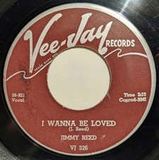 Jimmy Reed - I Wanna Be Loved / Going To New York, 7