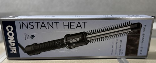 NUEVO CEPILLO DE PEINADO CONAIR CALOR INSTANTÁNEO 3/4” 25 AJUSTES DE CALOR APAGADO AUTOMÁTICO - Imagen 2 de 3