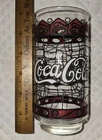 Vintage Coca-Cola, Hardee's Restaurant Stained Glass Look Drinking Glass