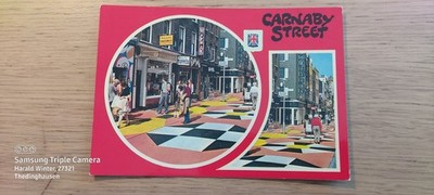 Postkarte Carnaby Street GB ungel_