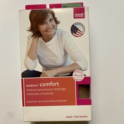 NEW OPEN BOX Mediven Compression 18701 Thigh Bead tb ct Natural 20-30 - I