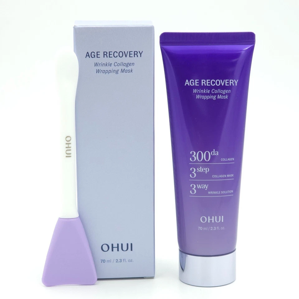 O HUI Age Recovery Wrinkle Collagen Wrapping Mask 70ml Elasticity K-Beauty - Image 2 of 4
