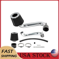 Cold Air Intake Kit Power Flow Pipe Hose System For 2001-2005 Honda Civic 1.7L