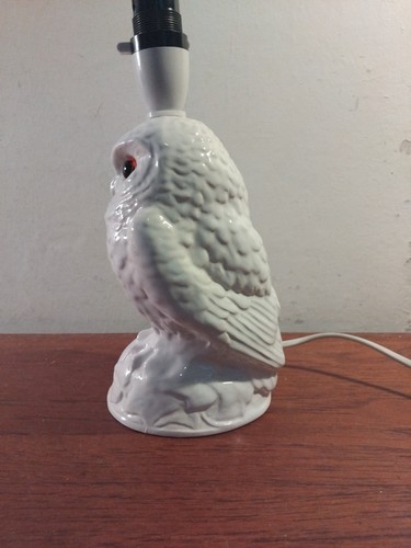 VINTAGE POOLE POTTERY OWL LAMPBASE - Picture 14 of 22