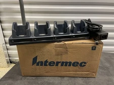 Intermec Quad Dock Handheld Charging Stand for CK3 DX4A2444410 w Power Supply
