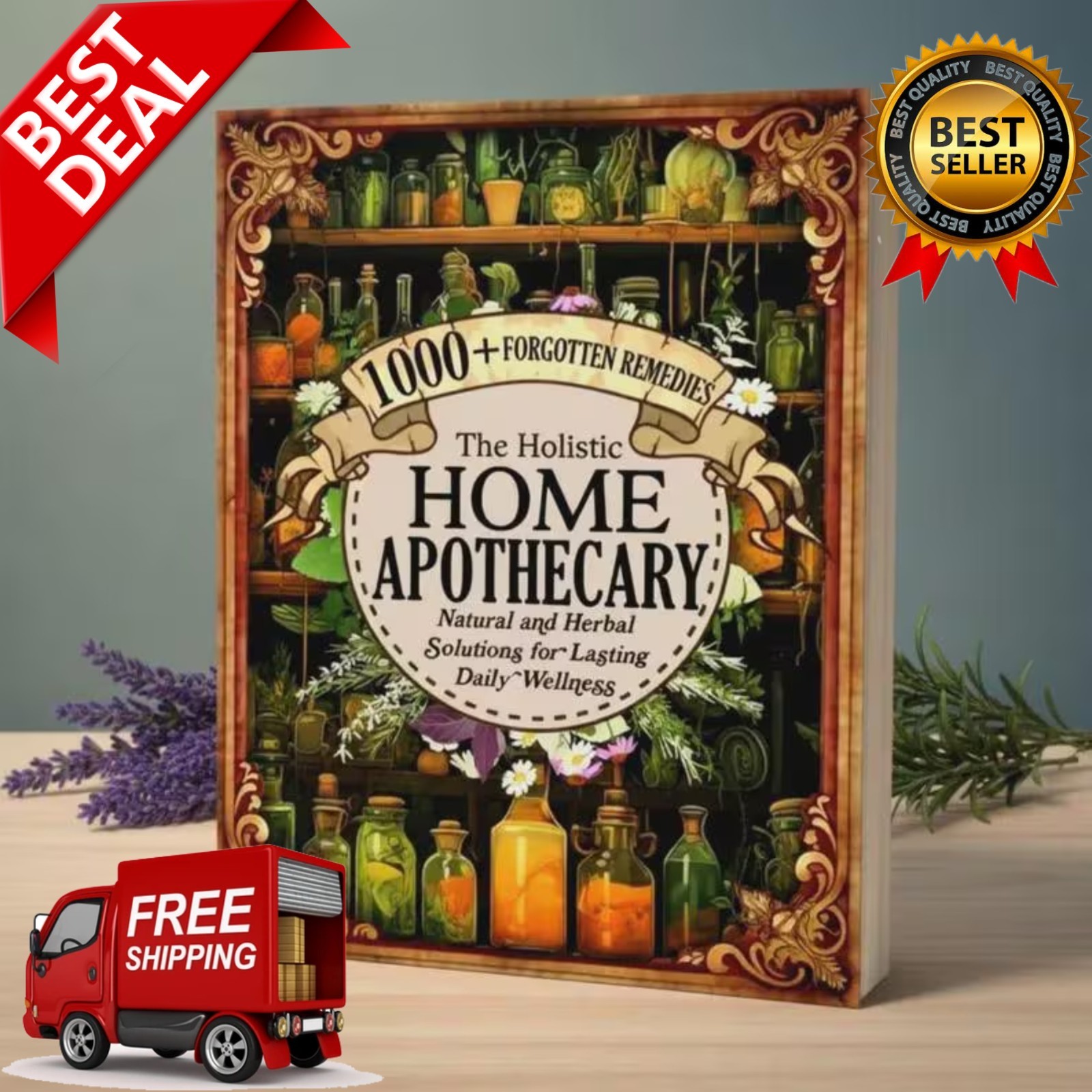 Share The Holistic Home Apothecary 1000+ Forgotten Remedies book*