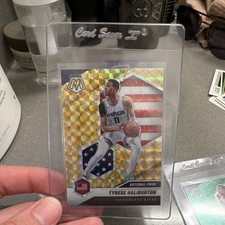 2020-21 Panini Mosaic National Pride Tyrese Haliburton #258 Kings Basketball