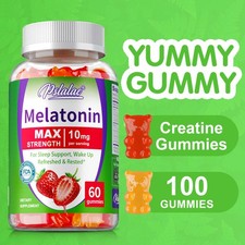 Melatonin Gummies 10mg - Sleep Support, Extending Sleep Time and Reducing Stress