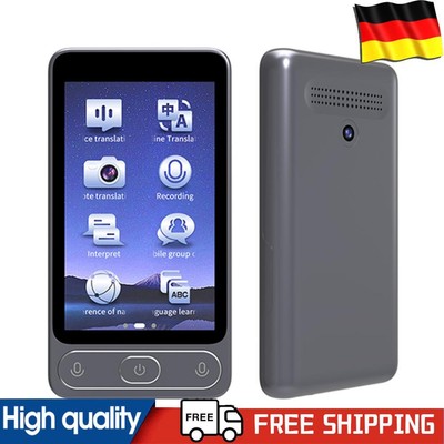Language Translator Device 138 Languages 3.97inch Touch Screen Pocket Dictionary