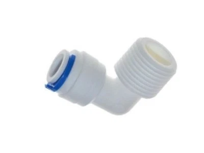 Elbow Quick Connector Push Fit Tube x 1/4" Thread Male for Reverse Osmosis, HMA