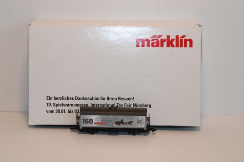 Märklin Z Güterwagen Präsent Spielwarenmesse Nürnberg 2019 (80129) OVP fleckig | Zustand: Gebraucht