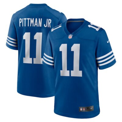 Indianapolis Colts Michael Pittman Jr Nike Royal Alternate Official Game Jersey