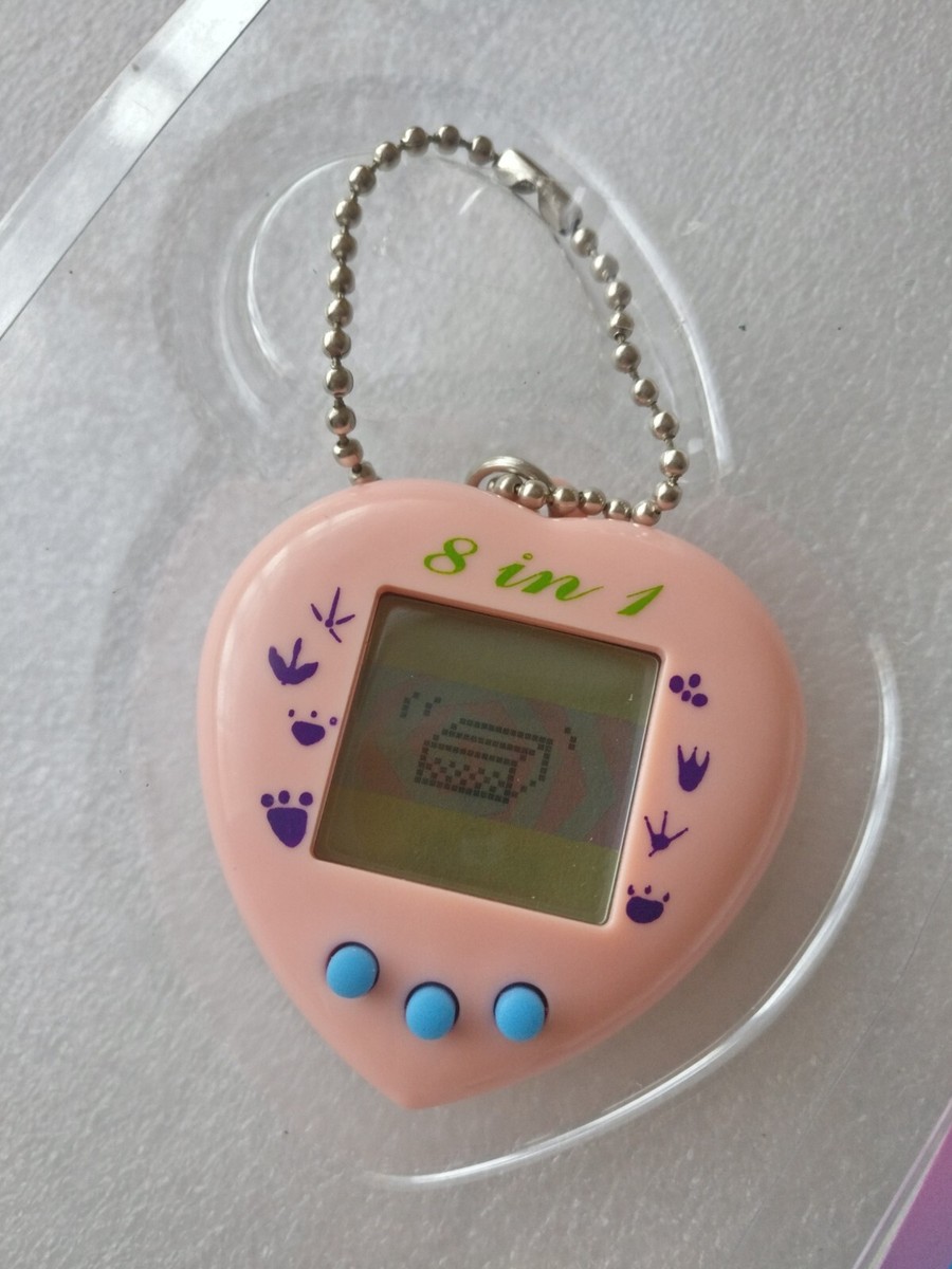 Tamagotchi KING PET 8 in 1 Electronic Virtual Key Pet w