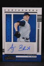 2021 Panini Contenders AJ Block Contender Auto Kanas City Royals Baseball Rookie