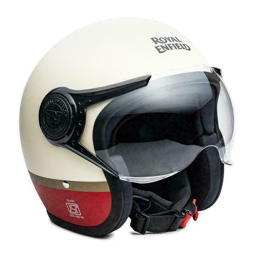 NUOVO 100% Autentico adatto per Royal Enfield Scrambler CASCO Baker Express  Matt Bianco | eBay