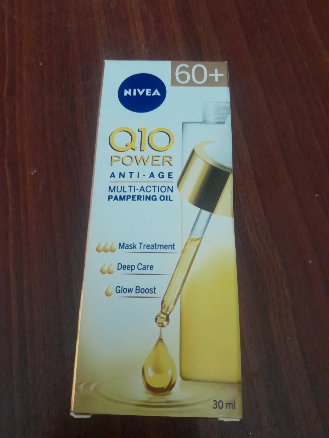 Nivea 60+ Q10 Power AntiAgeing MultiAction Pampering Oil 30ml eBay