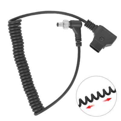 D-TAP zu DC-Stromkabel Monitor Netzteilkabel Federstromkabel mit Verriegelung