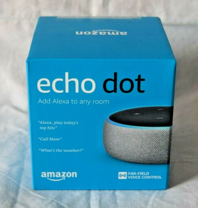 New Amazon Echo Dot 3rd Generation w/ Alexa Voice Media Device
