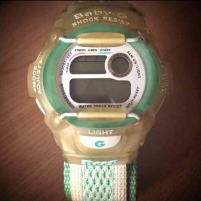 Casio Baby-G Bg-370 Digital Quartz Women Super Rare W.C.C.S. 