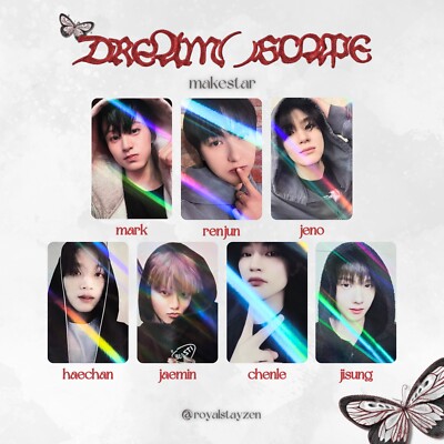 NCT マーク DREAM()SCAPE MAKESTAR トレカ ラキドロ NCT DREAM ALBUM DREAM ( ) SCAPE MAKESTAR POB EVENT OFFICIAL