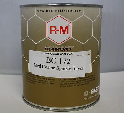 RM Diamont BC172 Med Coarse Sparkle Silver mixing base toner Paint Toner tinting