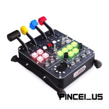 VPC Control Panel 3 Virpil Flight Game Simulation Panel w/4 Digital Axis Lever