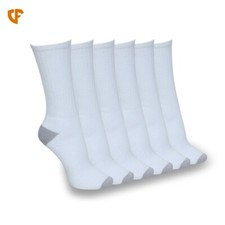 6 Pares De Calcetines Deportivos Invisibles (No-Show) Para Mujer - Algodón, Talla M (9-11), Hechos En EE.UU.