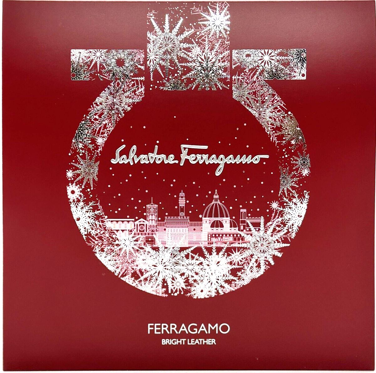 SALVATORE FERRAGAMO BRIGHT LEATHER 3 PCS SET EDT 3.4 Oz, SHAMPOO