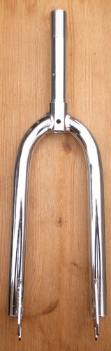 Fork 20 MX Uni Hi-Ten Steel Sunlite Chrome MX Threaded 1" X 100 x 22.2mm - Picture 2 of 5
