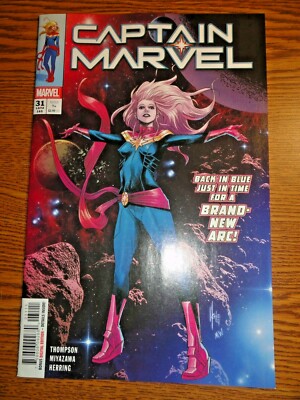 Captain Marvel #31 Checchetto A NM Carol Danvers Ms. 1st Aufdruck Erbe #165