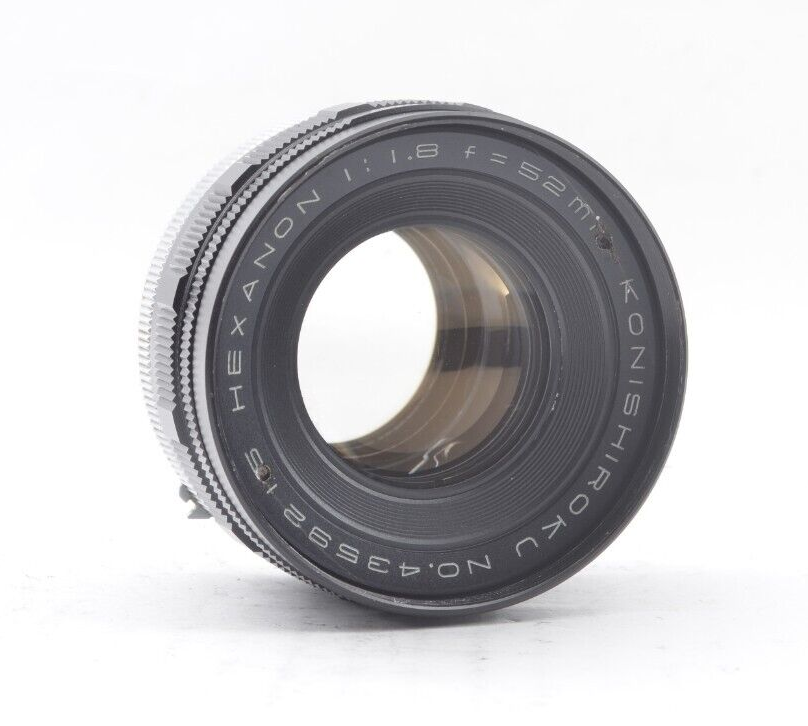 Mint】KONICA HEXANON KONISHIROKU 52mm f/1.8 for Konica AR mount