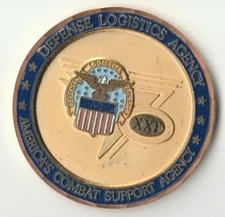 Defense Logistics Agency CSM Challenge Coin  2" DIA BX2