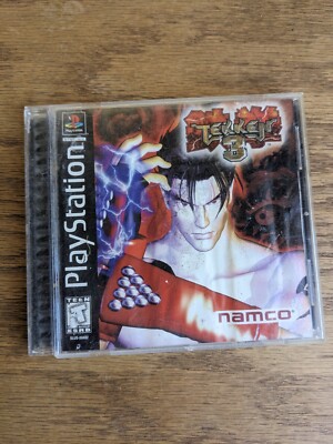 Tekken 3 (Sony PlayStation 1, 1998) Manual Has Water Damage See Pics