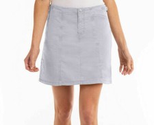 XXL FRESH PRODUCE Vapor grey CRUISER SKORT cotton stretch NWT