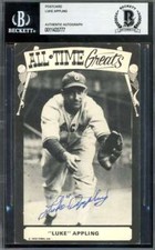 Top 10 Luke Appling Baseball Cards 22