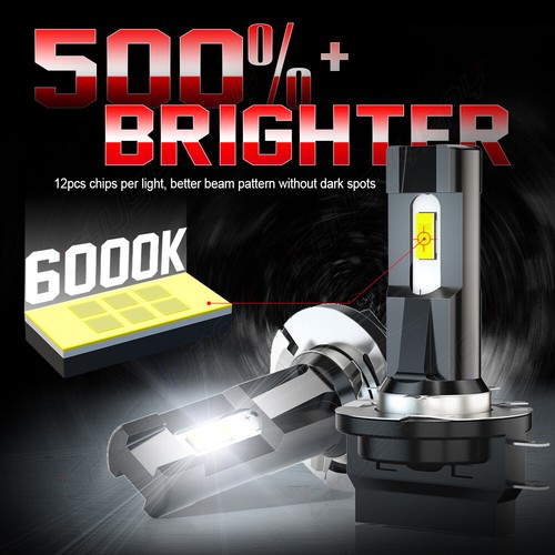 Fit Kia Sedona 2008-2014 H11B LED Headlight Bulbs LOW BEAM 6000K White Light Kit - Picture 7 of 9